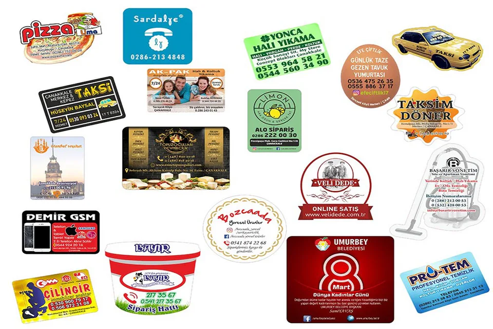 Magnet Ürünleri - Buzdolabi / Promosyon Magneti